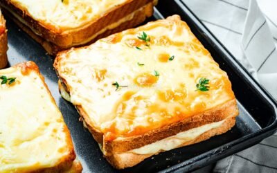 Prancūziški kepti sumuštiniai „Croque Monsieur“