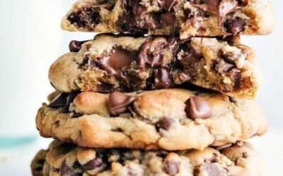 Sausainiai su šokolado gabaliukais