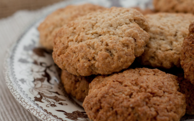 Avižiniai sausainiai su šokoladu